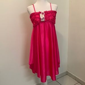 Sexy babydoll for ladies pink color size M